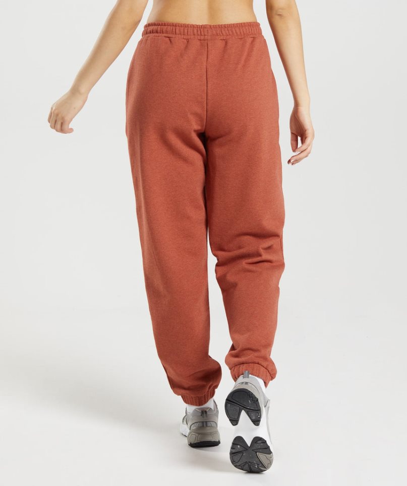 Women's Gymshark Rest Day Sweats Jogger Brown | NZ 2FHDXK